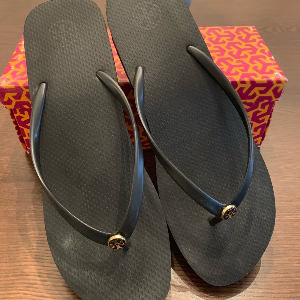 Tory Burch Wedge Flip Flops